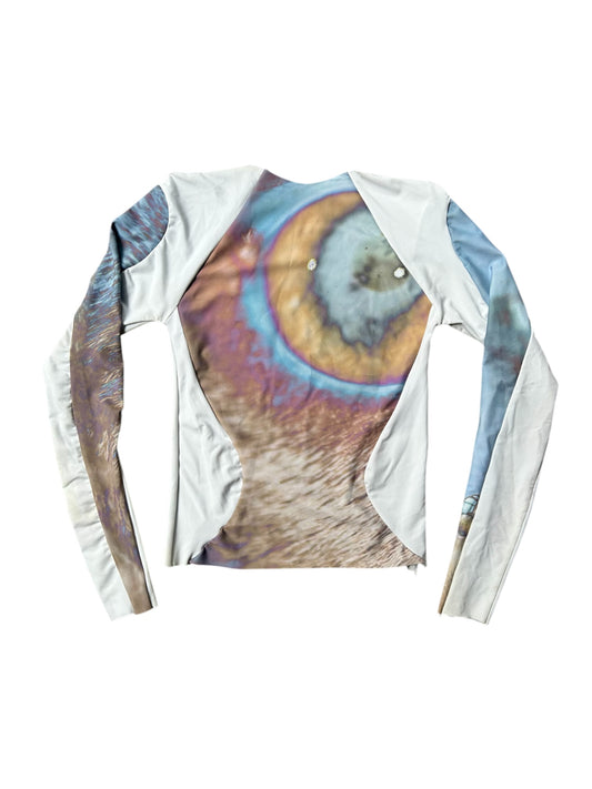 MHEA CONTOUR TOP IN WHITE