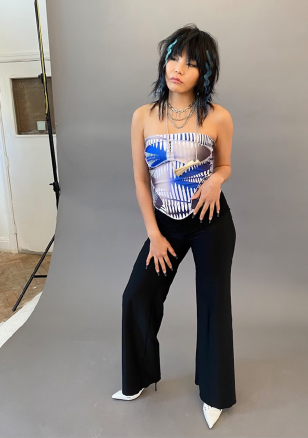 BLUE OMBRE BANDEAU